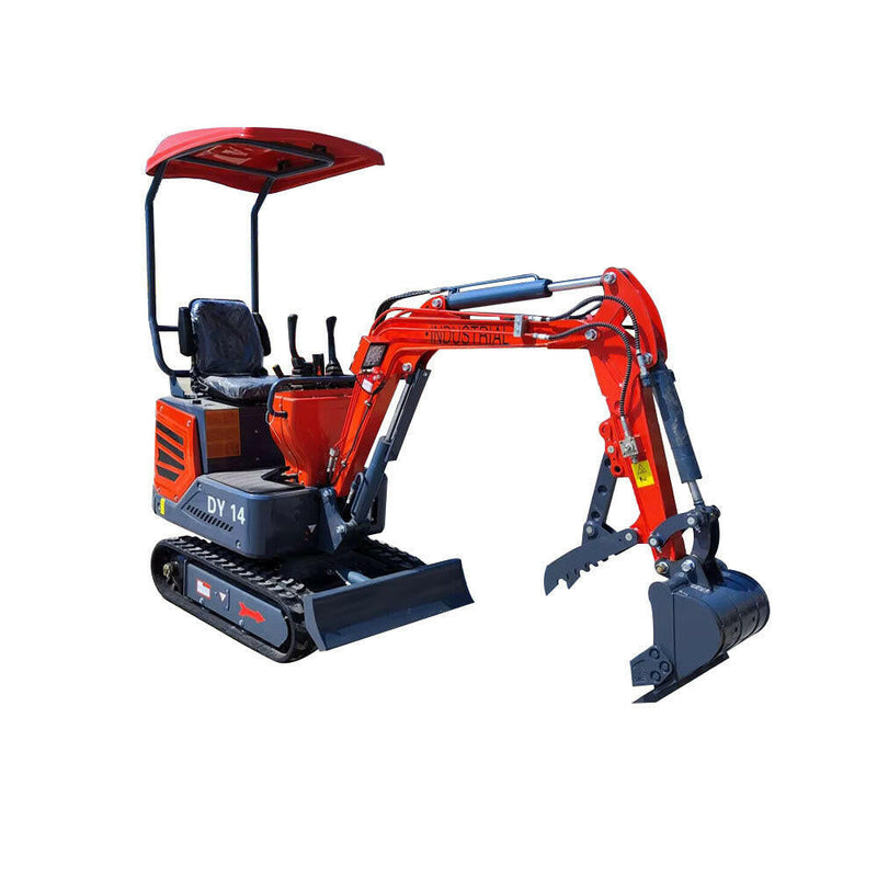1.4 Ton Mini Excavator, Gasoline Engine (B&S), Gas w/ Upgraded Hydraulic System | AGT-DY14