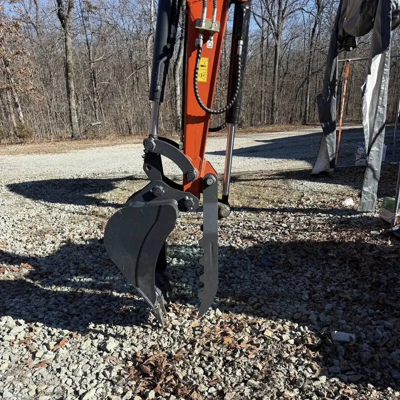 CFG 3.8 Ton Mini Excavator w/ Kubota D1703 24.4HP Engine, 122.8" Dig Depth, A/C Cab & Pilot Control | CFG-40UF