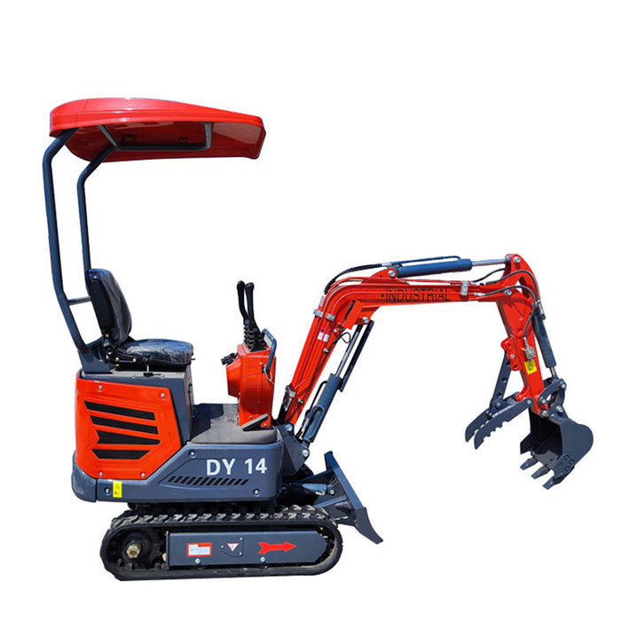 13.5HP 1.4 Ton B&S Mini & Small Excavator, Gasoline For Sale with Upgraded Hydraulic system| CFG-DY14