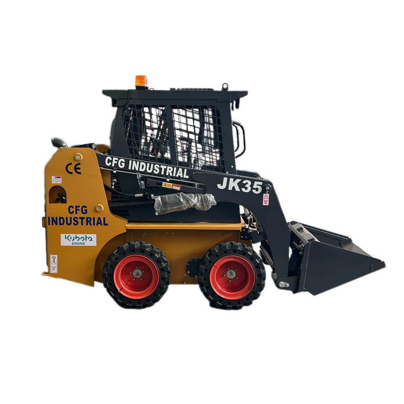 1.4 Ton, Open Operator Wheel Skid Steer Loader | JK35
