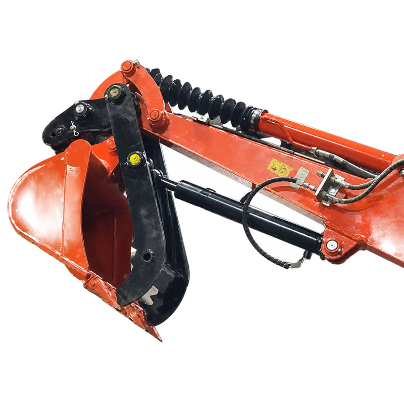 CFG 2.8 Ton Mini Excavator w/ Kubota D1105 20.6HP Diesel Engine, 110" Max Dig Depth, Enclosed Cab, Pilot Control & 4-Way Angle Blade | CFG35UF-L