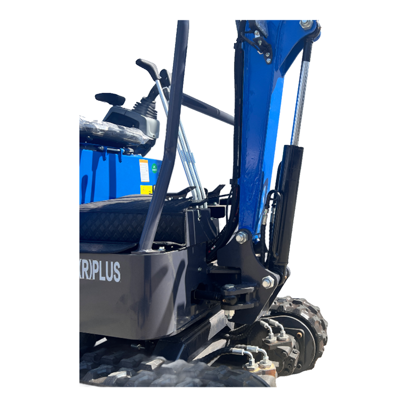 1 Ton Fuel Injected Engine Mini Excavator w/ Side Swing Boom and Pilot Control | MX12-CRPLUS