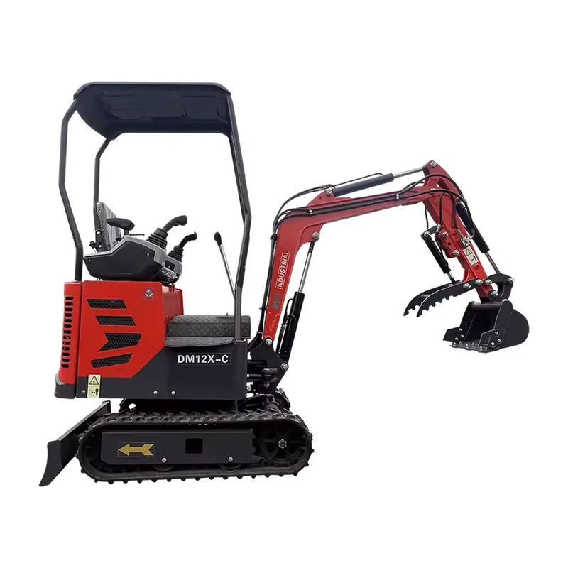 AGT 1.1 Ton Mini Excavator w/ R420D 13.3HP EFI Engine, 69" Dig Depth, 2-Speed & Pilot Control | DM12X-PLUS