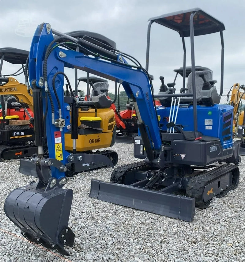2 Ton Mini Excavator Yanmar Diesel Engine Retractable Tracks & Pilot Control | DM20YM