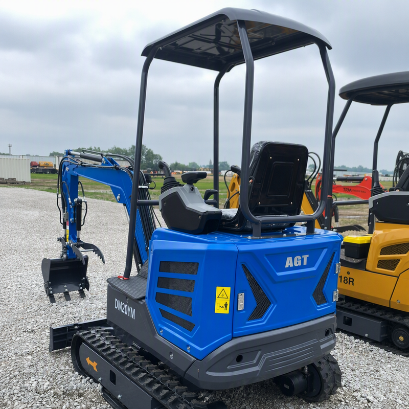 2 Ton Mini Excavator Yanmar Diesel Retractable Tracks & Pilot Control | DM20YM