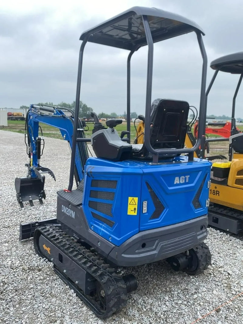2 Ton Mini Excavator Yanmar Diesel Engine Retractable Tracks & Pilot Control | DM20YM