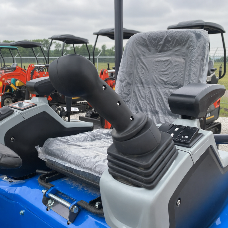 2 Ton Mini Excavator Yanmar Diesel Retractable Tracks & Pilot Control | DM20YM