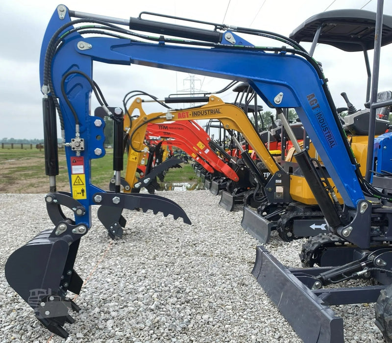 2 Ton Mini Excavator Yanmar Diesel Engine Retractable Tracks & Pilot Control | DM20YM