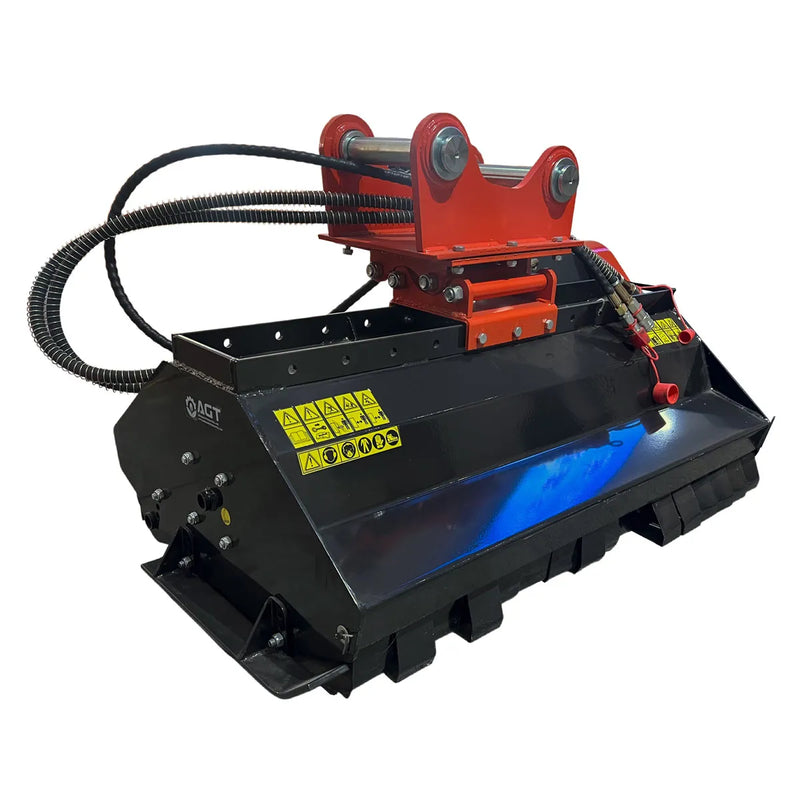 Agrotk 45" Excavator Flail Mower Attachment for 3-8 Ton CAT308 | EXFLM115