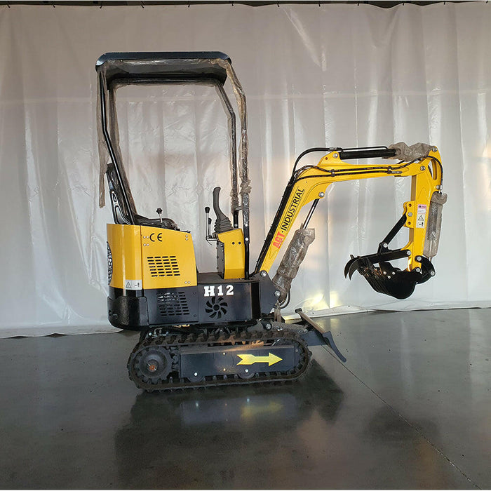 1 Ton, 13.5 HP Gasoline Engine (B&S) Mini Excavator | AGT-H12