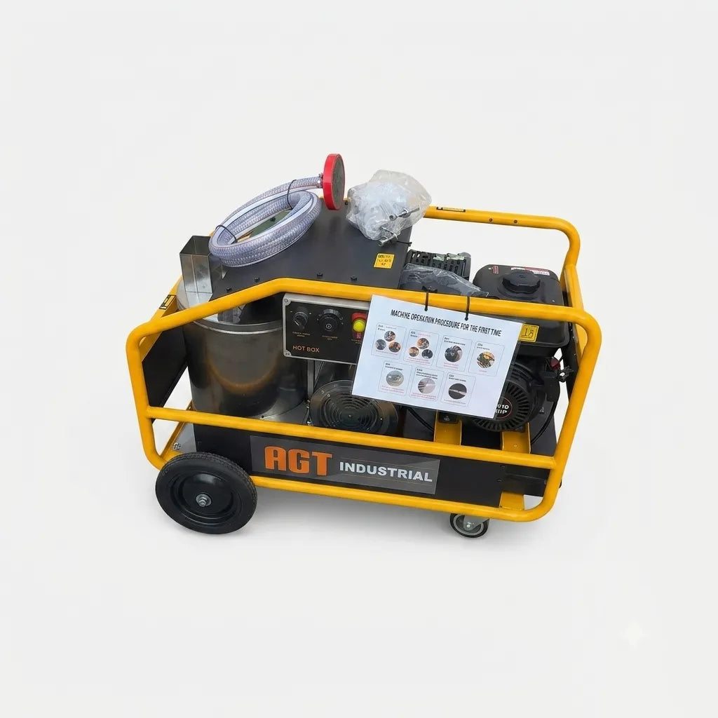 Industrial Hot Water Pressure Washer Diesel Burner 3000 PSI