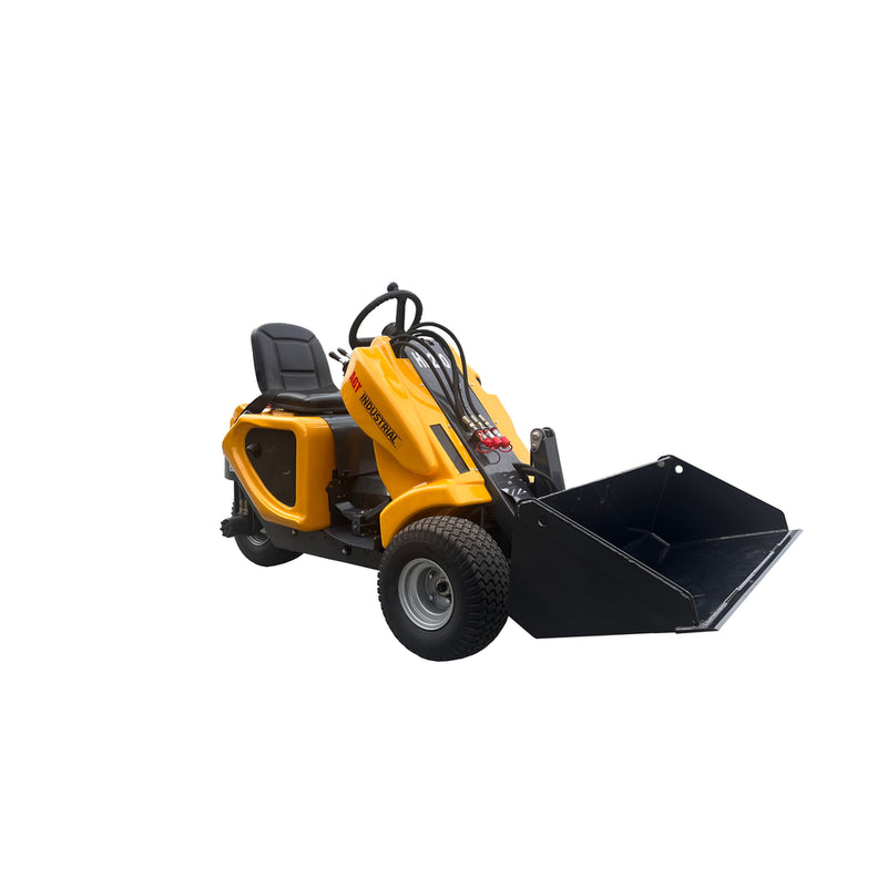 AGT 0.5 Ton Mini Wheeled Loader w/ Rato R740D 23HP Gasoline Engine, 440 lbs Lifting Capacity | HR230