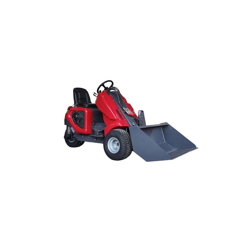 AGT 0.5 Ton Mini Wheeled Loader w/ Rato R740D 23HP Gasoline Engine, 440 lbs Lifting Capacity | HR230-E