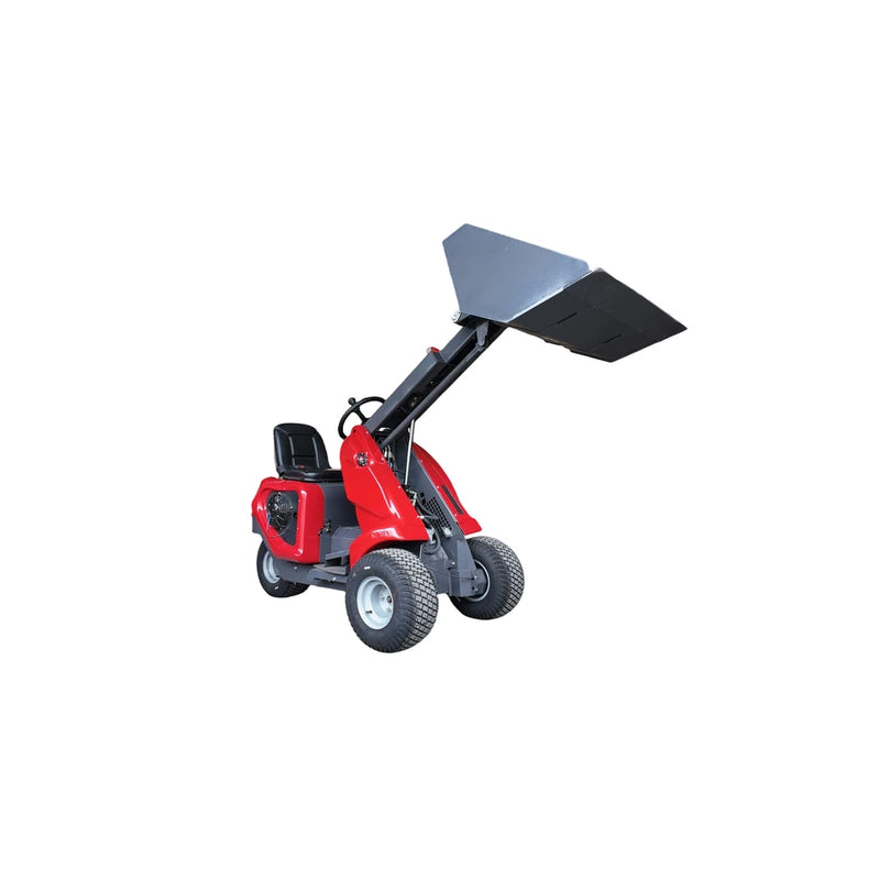 AGT 0.5 Ton Mini Wheeled Loader w/ Rato R740D 23HP Gasoline Engine, 440 lbs Lifting Capacity | HR230-E