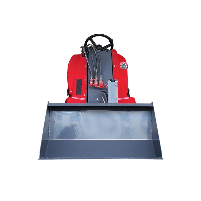 AGT 0.5 Ton Mini Wheeled Loader w/ Rato R740D 23HP Gasoline Engine, 440 lbs Lifting Capacity | HR230-E