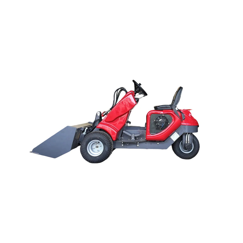 AGT 0.5 Ton Mini Wheeled Loader w/ Rato R740D 23HP Gasoline Engine, 440 lbs Lifting Capacity | HR230-E