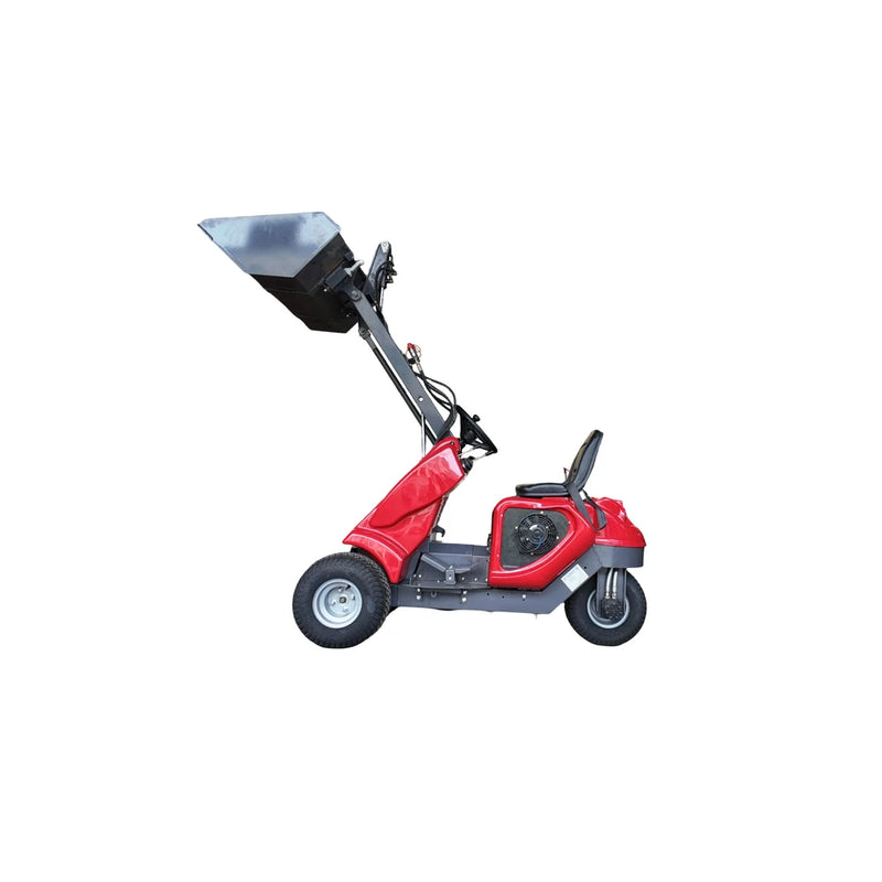 AGT 0.5 Ton Mini Wheeled Loader w/ Rato R740D 23HP Gasoline Engine, 440 lbs Lifting Capacity | HR230-E