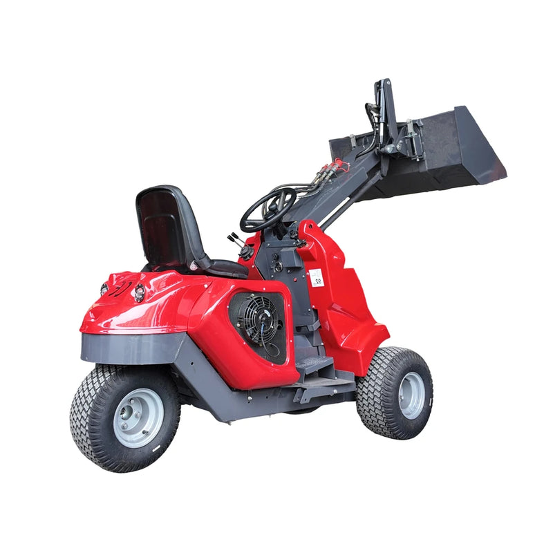 AGT 0.5 Ton Mini Wheeled Loader w/ Rato R740D 23HP Gasoline Engine, 440 lbs Lifting Capacity | HR230-E