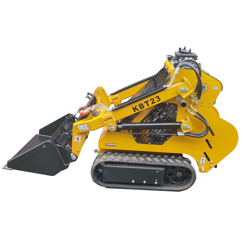 Grot Loader 1 Ton, Mini Stand On Skid Steer Track Loader | CFG-KBT23