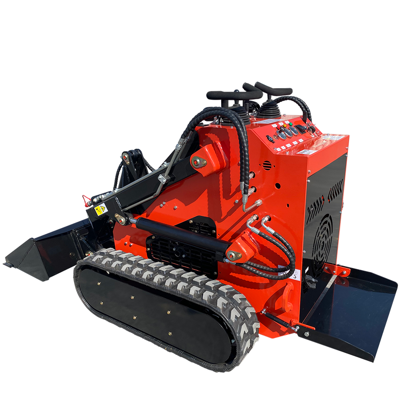 Grot Loader 1 Ton, RATO Engine Mini Skid Steer Track Loader | LRT23