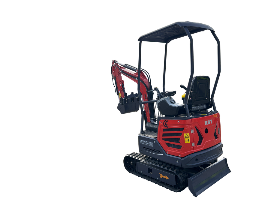 AGT-MX15-(B) 1 Ton 13.5HP Small Excavator with B&S Engine