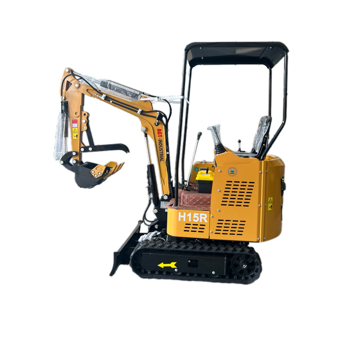 AGT 1.5 Ton 13.5HP Mini & Small Excavator, With Pilot System Gasoline For Sale| AGT-H15R