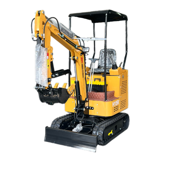 AGT 1.5 Ton 13.5HP Mini & Small Excavator, With Pilot System Gasoline For Sale| AGT-H15R