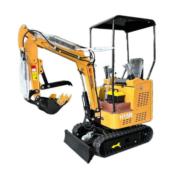 AGT 1.5 Ton 13.5HP Mini & Small Excavator, With Pilot System Gasoline For Sale| AGT-H15R