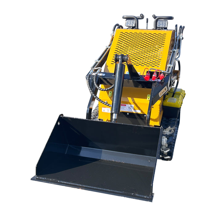 AGT 0.7 Ton, RATO Engine 13.5HP Stand-On Skid Steer Track Loader Crawler | AGT-MX-MRT14