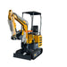 1 ton mini excavator with Briggs & Stratton engine for sale