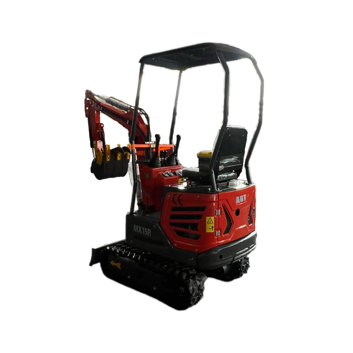 AGT - MX15R 1 Ton Mini Excavator – RATO Gasoline Engine