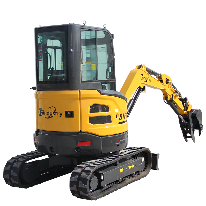 2.8 Ton, Yanmar Diesel Engine Mini Excavator w/ Hydraulic Thumb | CFG-STE35SR