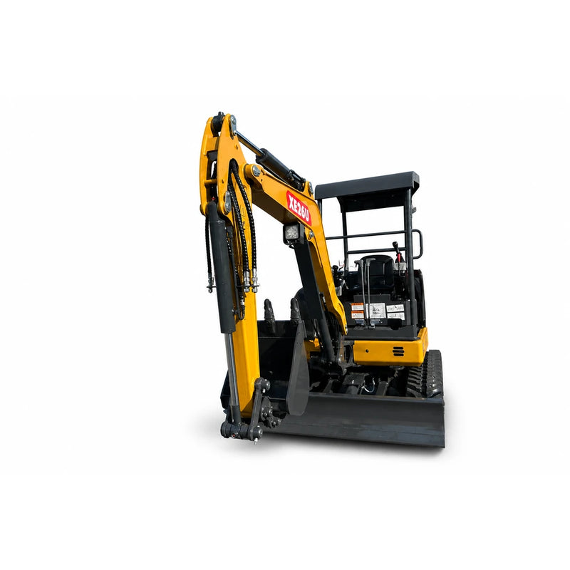 AGT 3 Ton Mini Excavator, Kubota D1105 Diesel Engine, 110" Digging Depth, Side Swing Boom | KE26U