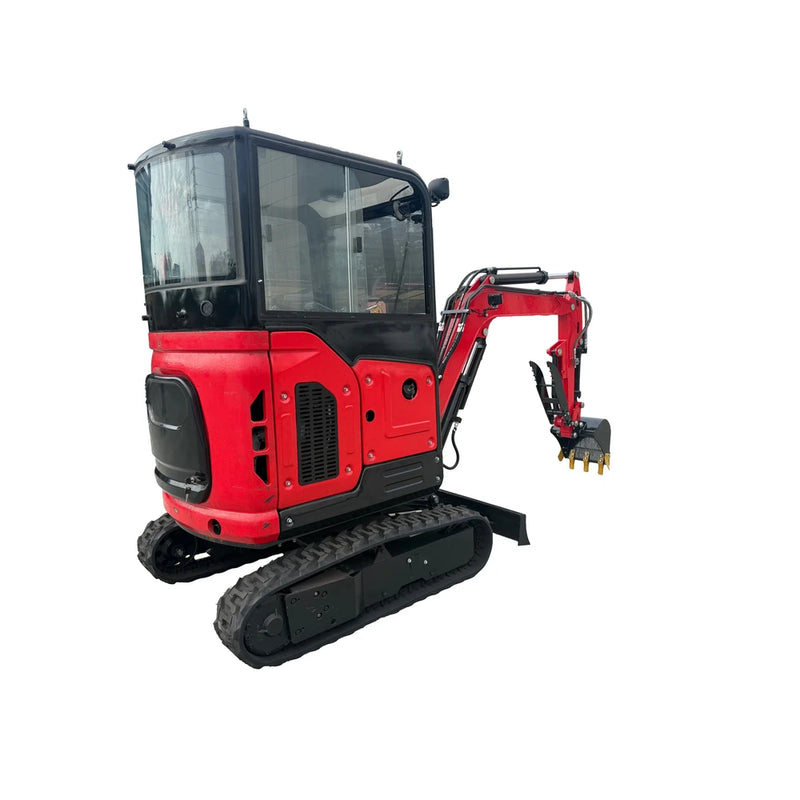 AGT 2.5 Ton Mini Excavator w/ Cab, Yanmar 3TNV80F Diesel Engine, 98" Digging Depth, Side Swing Boom | KT35-CY