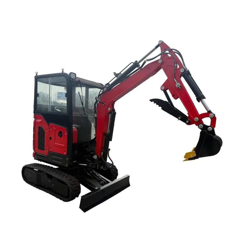 AGT 2.5 Ton Mini Excavator w/ Cab, Yanmar 3TNV80F Diesel Engine, 98" Digging Depth, Side Swing Boom | KT35-CY