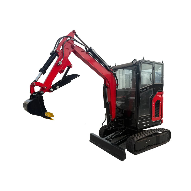 AGT 2.5 Ton Mini Excavator w/ Cab, Yanmar 3TNV80F Diesel Engine, 98" Digging Depth, Side Swing Boom | KT35-CY