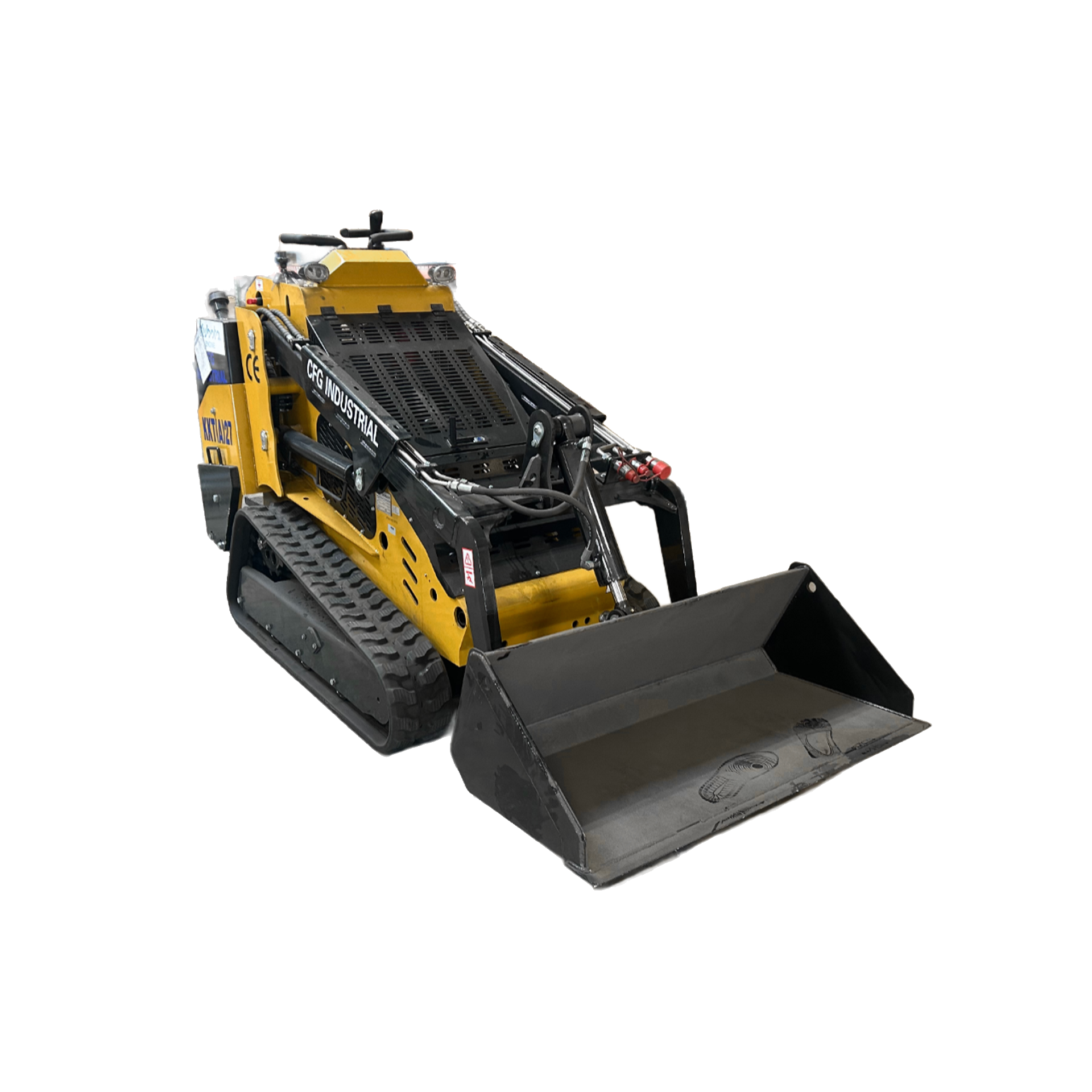 1.4 Ton Mini Skid Steer Kubota 27HP Diesel Track Loader | KKT27