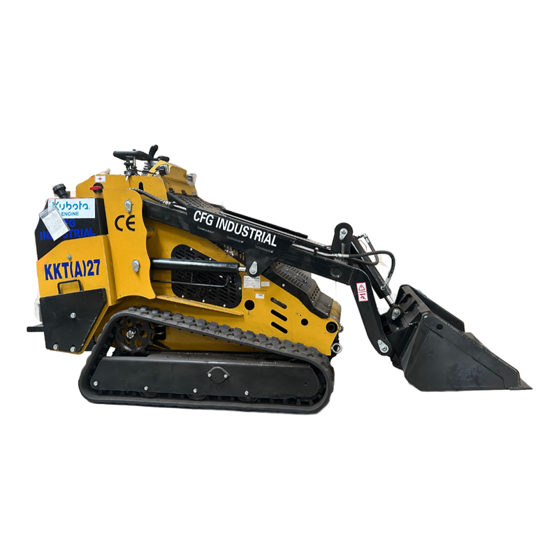 1.4 Ton, Kubota Diesel Engine 27HP Mini Skid Steer | KKT27