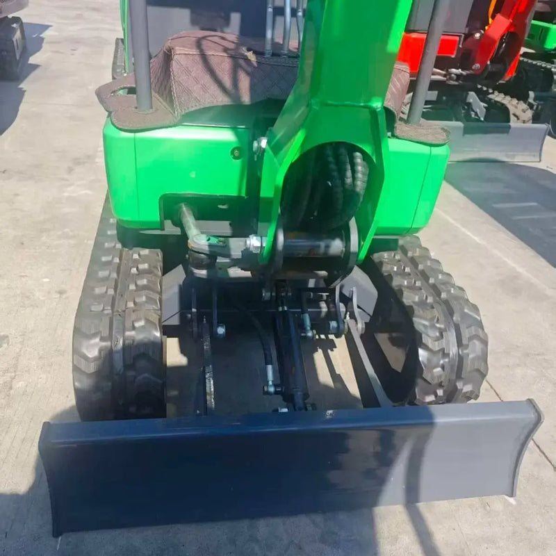 AGT 1 Ton Mini Excavator w/ B&S 13.3HP Engine, 114" Dig Depth, Retractable Tracks & Swing Boom | KX12-CDB