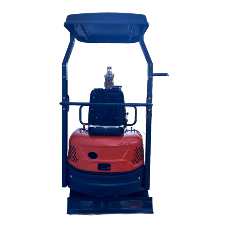 1 Ton, B&S Engine Mini Excavator | AGT-L12 + Free Rake & Ripper