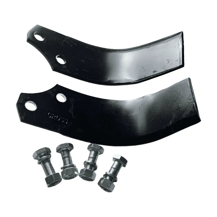 20PCS Heavy Duty Rotary Tiller L-Tines Blades Replacement for TAS74 TAS81 | LDZC-TS