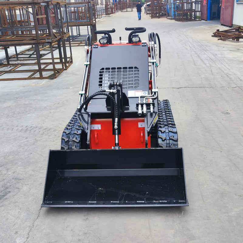 CFG 1 Ton Mini Skid Steer Track Loader w/ Rato R740D 23HP Gas Engine, 485 lbs Lifting Capacity | LRT23