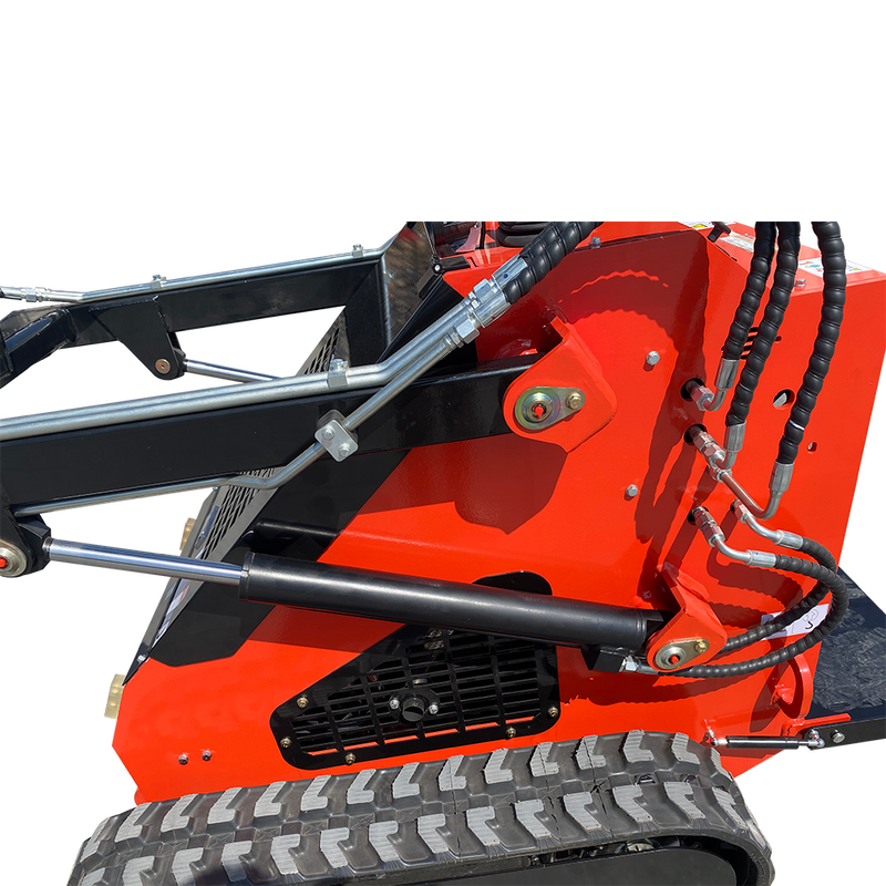 CFG 1 Ton Mini Skid Steer Track Loader w/ Rato R740D 23HP Gas Engine, 485 lbs Lifting Capacity | LRT23