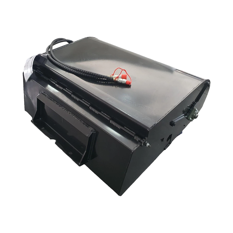 Broom Sweeper Attachment for Mini Skid Steers | M-BM