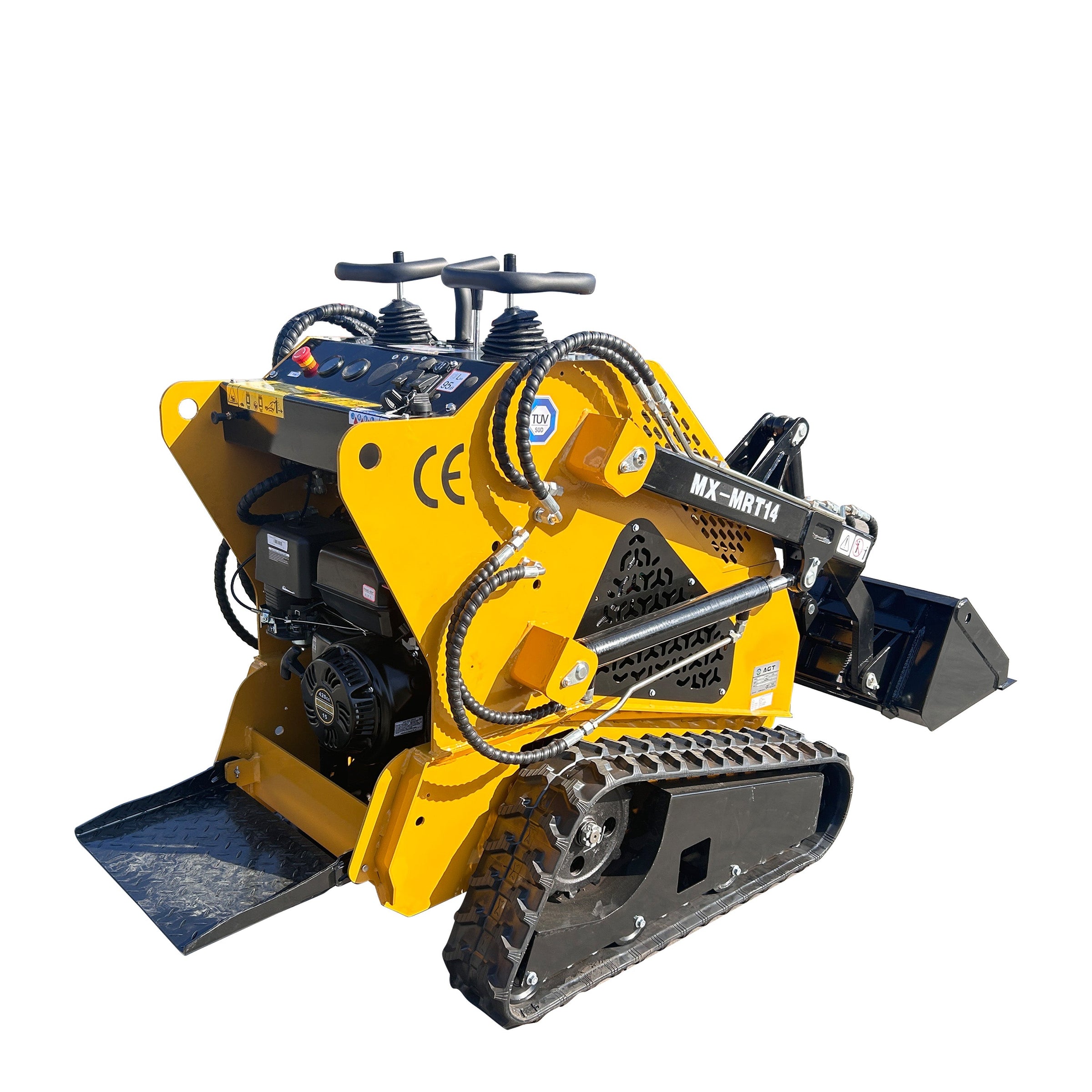 0.8 Ton Mini Stand-On Skid Steer Rato 13.5HP Loader | MX-MRT14