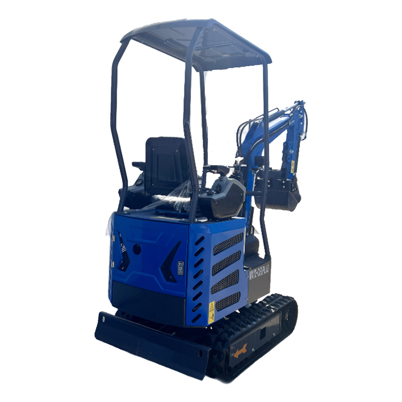 1 Ton Fuel Injected Engine Mini Excavator w/ Side Swing Boom and Pilot Control | MX12-CRPLUS