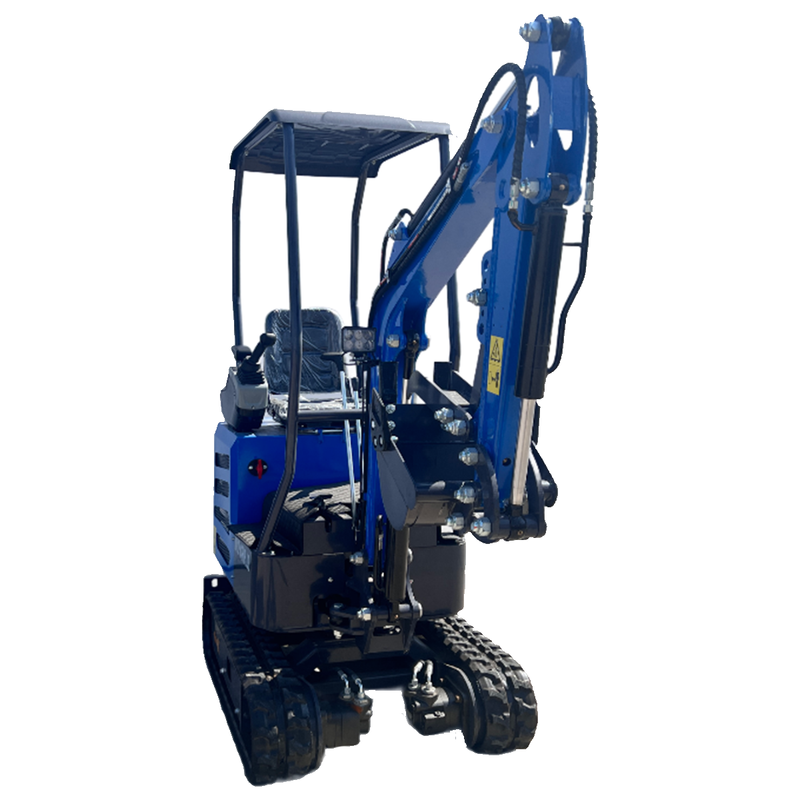 1 Ton Fuel Injected Engine Mini Excavator w/ Side Swing Boom and Pilot Control | MX12-CRPLUS