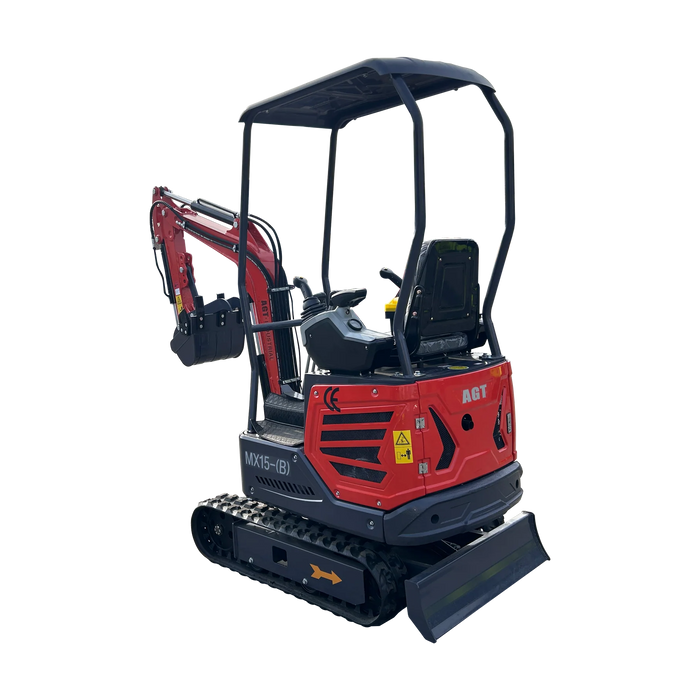 1 Ton, B&S Engine Mini Excavator w/ Pilot Control | MX15-B