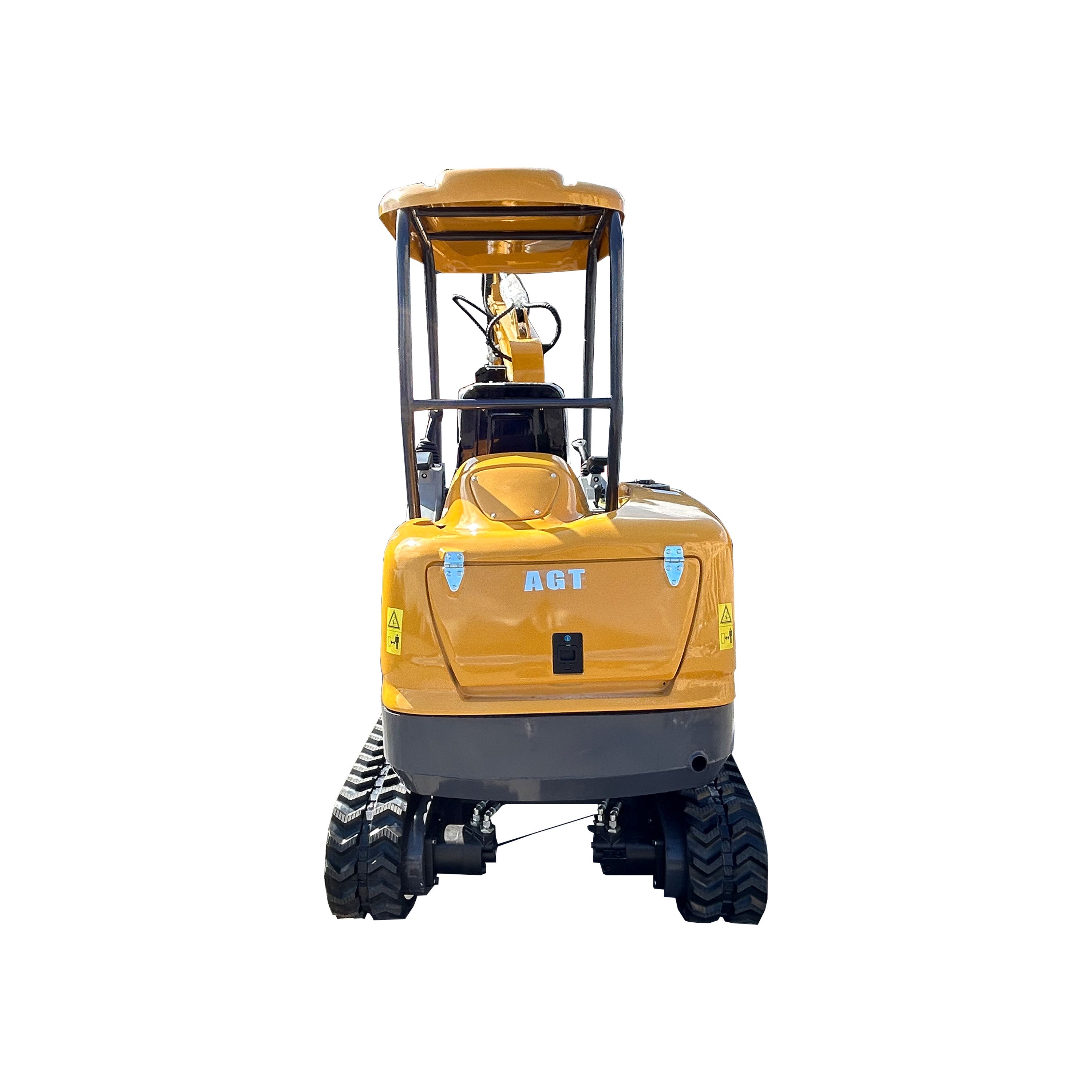 AGT MX50R mini excavator rear view