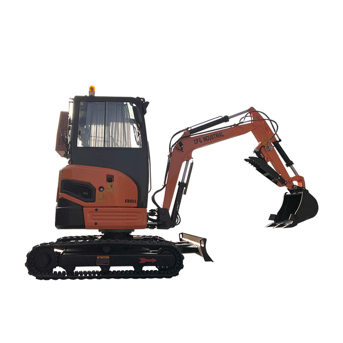 AGT 3 ton Mini Excavator with Swing Boom and Hydrualic Thumb with Yanmar Diesel For Sale|AGT-NTB45U